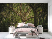 3D Summer Forest Tree Leaves Wall Mural Wallpaper GD 4935- Jess Art Decoration