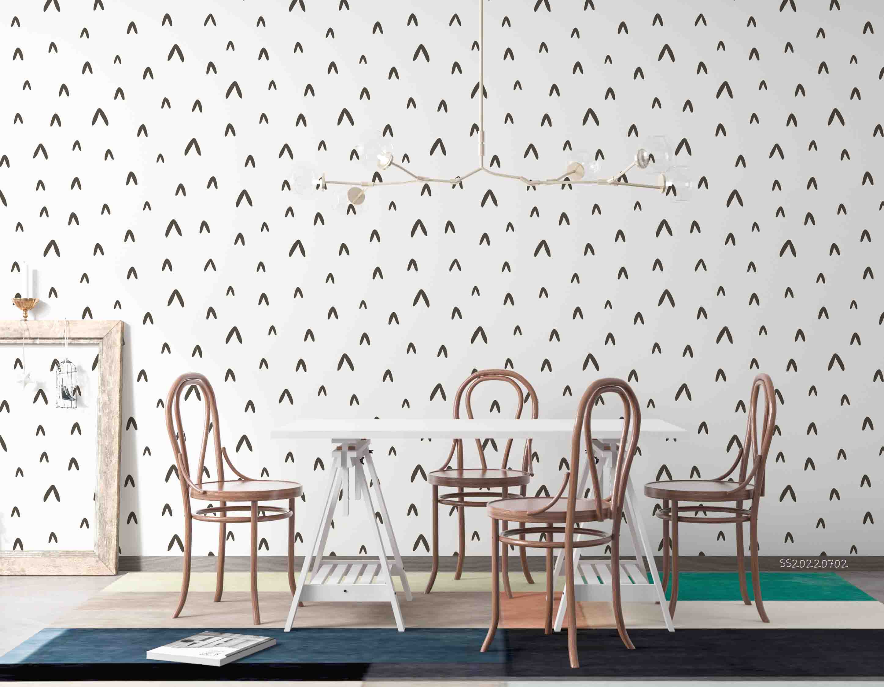 3D Abstract Simple Arrow Pattern Wall Mural Wallpaper GD 5160- Jess Art Decoration