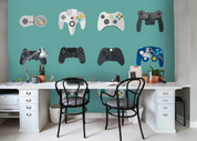 3D Game Controller Pattern gaming controller pattern wall mural wallpaper for kids room - view 4