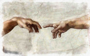 3D Freehand Sketching Hand Crack Wall Mural Wallpaper YXL 2671