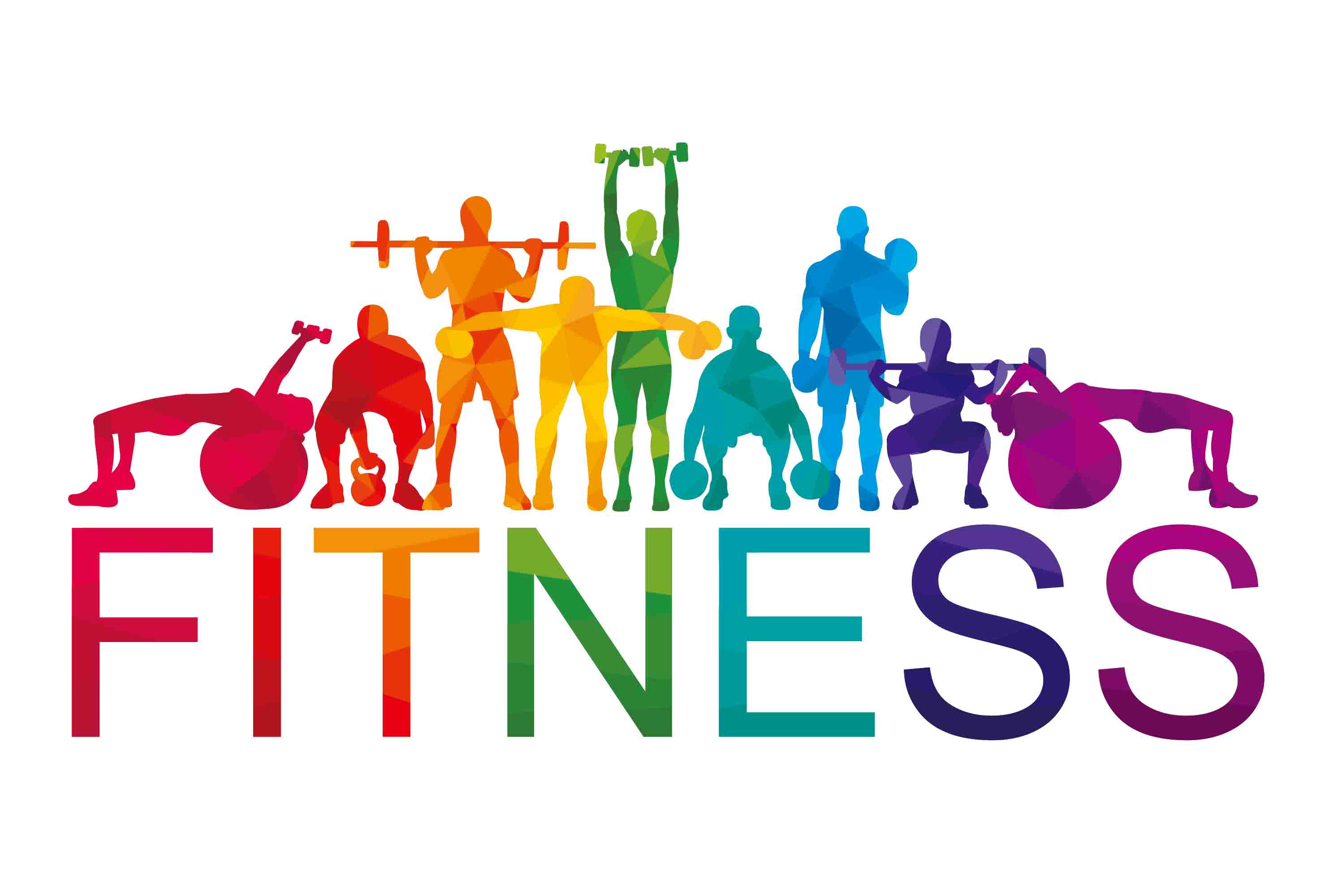 3D Poster Person Yoga Ball Weightlifting Letter Wall Mural Wallpaper YXL 93