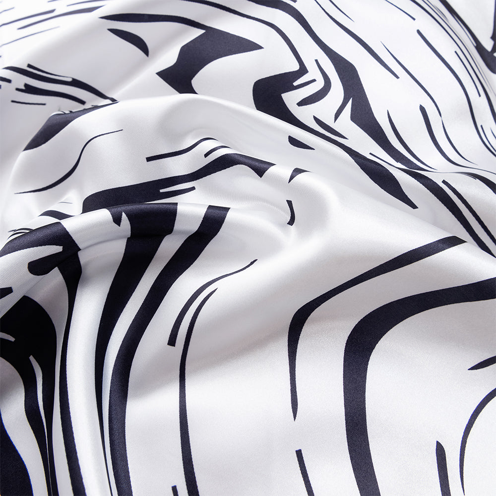 3D Black Marble Abstract Quilt Cover Set Bedding Set Duvet Cover Pillowcases 702- Jess Art Decoration