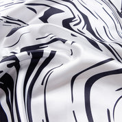 3D Black Marble Abstract Quilt Cover Set Bedding Set Duvet Cover Pillowcases 702- Jess Art Decoration