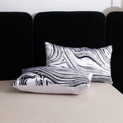 3D Black Marble Abstract Quilt Cover Set Bedding Set Duvet Cover Pillowcases 702- Jess Art Decoration