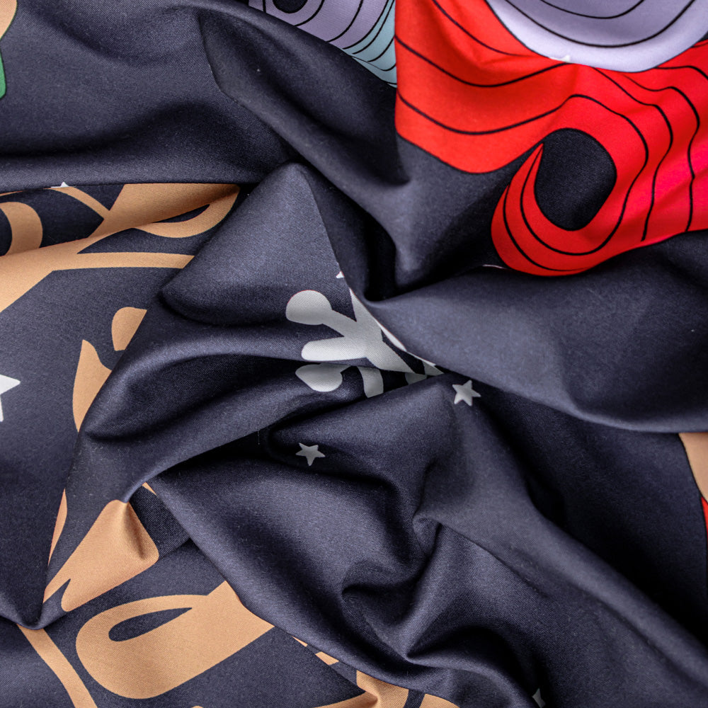 3D Unicorn Gift Snowflake Christmas Quilt Cover Set Bedding Set Duvet Cover Pillowcases 685- Jess Art Decoration