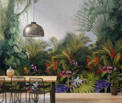 3D Tree Floral Leaf Wall Mural Wallpaper YXL 2648