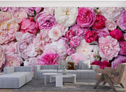 3D Floral Rose Wall Mural Wallpaper YXL 2649