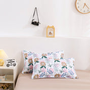 3D Leaves Floral Pattern Quilt Cover Set Bedding Set Duvet Cover Pillowcase 294- Jess Art Decoration