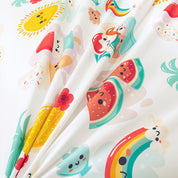 3D Watermelon Rainbow Pineapple Sun Cartoon Pattern Quilt Cover Set Bedding Set Duvet Cover Pillowcases 231- Jess Art Decoration