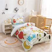 3D Unicorn Cat Moon Floral Cartoon Quilt Cover Set Bedding Set Duvet Cover Pillowcases 233- Jess Art Decoration