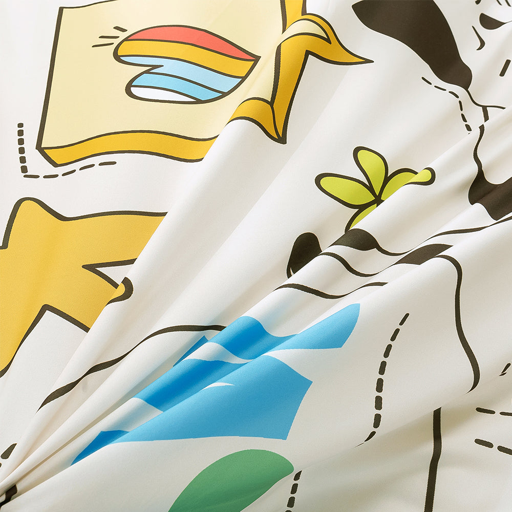 3D Unicorn Cat Moon Floral Cartoon Quilt Cover Set Bedding Set Duvet Cover Pillowcases 233- Jess Art Decoration