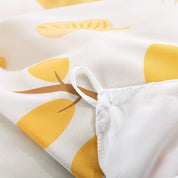 3D Floral Pattern Yellow Quilt Cover Set Bedding Set Duvet Cover Pillowcases 50- Jess Art Decoration