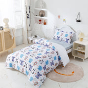 3D Panda Bear Koala Elephant Cartoon Pattern Quilt Cover Set Bedding Set Duvet Cover Pillowcases 331- Jess Art Decoration
