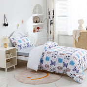 3D Panda Bear Koala Elephant Cartoon Pattern Quilt Cover Set Bedding Set Duvet Cover Pillowcases 331- Jess Art Decoration