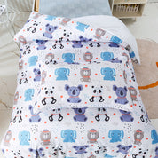 3D Panda Bear Koala Elephant Cartoon Pattern Quilt Cover Set Bedding Set Duvet Cover Pillowcases 331- Jess Art Decoration