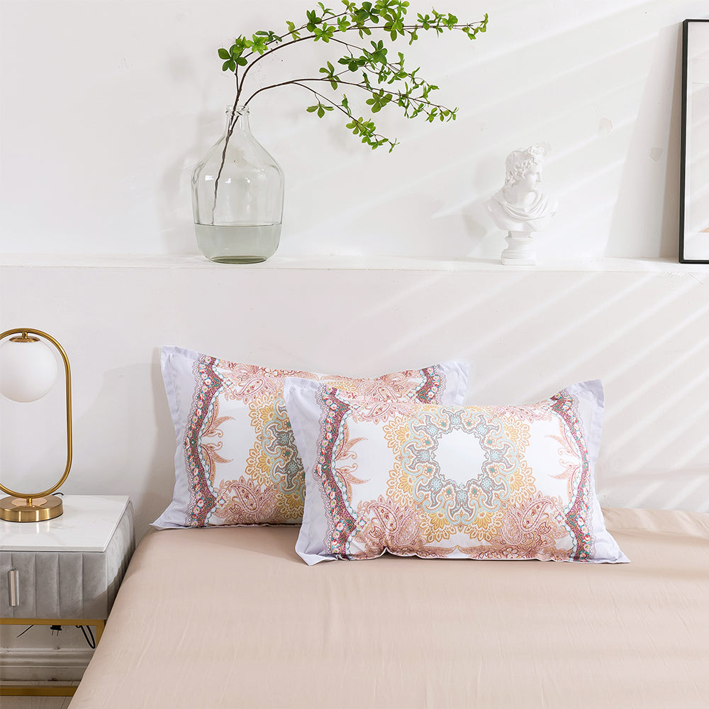 3D Medallion Floral Retro Quilt Cover Set Bedding Set Duvet Cover Pillowcases 280- Jess Art Decoration