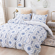 3D Boat Rudder Lighthouse Pattern Blue Quilt Cover Set Bedding Set Duvet Cover Pillowcases 278- Jess Art Decoration