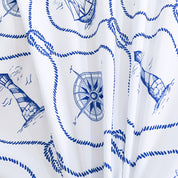 3D Boat Rudder Lighthouse Pattern Blue Quilt Cover Set Bedding Set Duvet Cover Pillowcases 278- Jess Art Decoration
