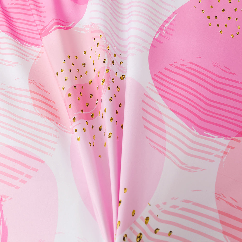 3D Pink Roundness Geometric Quilt Cover Set Bedding Set Duvet Cover Pillowcases 391- Jess Art Decoration