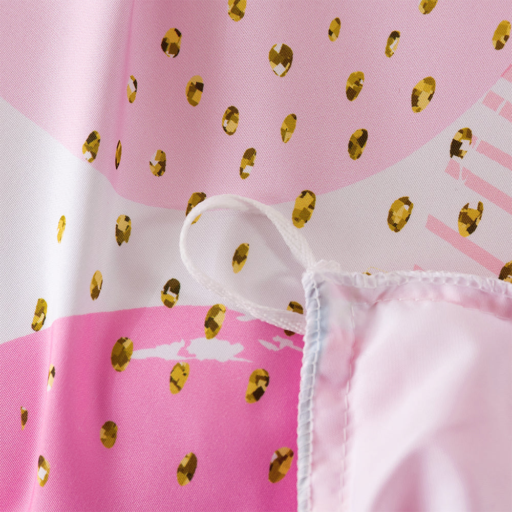 3D Pink Roundness Geometric Quilt Cover Set Bedding Set Duvet Cover Pillowcases 391- Jess Art Decoration