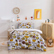 3D Honey Bee Floral Pattern Quilt Cover Set Bedding Set Duvet Cover Pillowcases 142- Jess Art Decoration