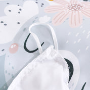 3D Koala Floral Cartoon Watercolor Pattern Quilt Cover Set Bedding Set Duvet Cover Pillowcases 143- Jess Art Decoration