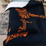 3D Basketball Abstract Quilt Cover Set Bedding Set Duvet Cover Pillowcases 189- Jess Art Decoration