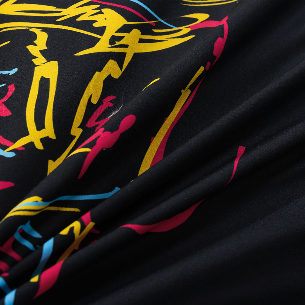 3D Motorcycle Colorful Lines Sports Quilt Cover Set Bedding Set Duvet Cover Pillowcase 194- Jess Art Decoration