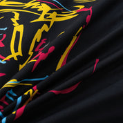 3D Motorcycle Colorful Lines Sports Quilt Cover Set Bedding Set Duvet Cover Pillowcase 194- Jess Art Decoration