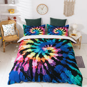 3D Colorful Watercolor Quilt Cover Set Bedding Set Duvet Cover Pillowcases 636- Jess Art Decoration