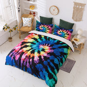 3D Colorful Watercolor Quilt Cover Set Bedding Set Duvet Cover Pillowcases 636- Jess Art Decoration