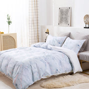 3D Marble Watercolor Abstract Quilt Cover Set Bedding Set Duvet Cover Pillowcases 105- Jess Art Decoration