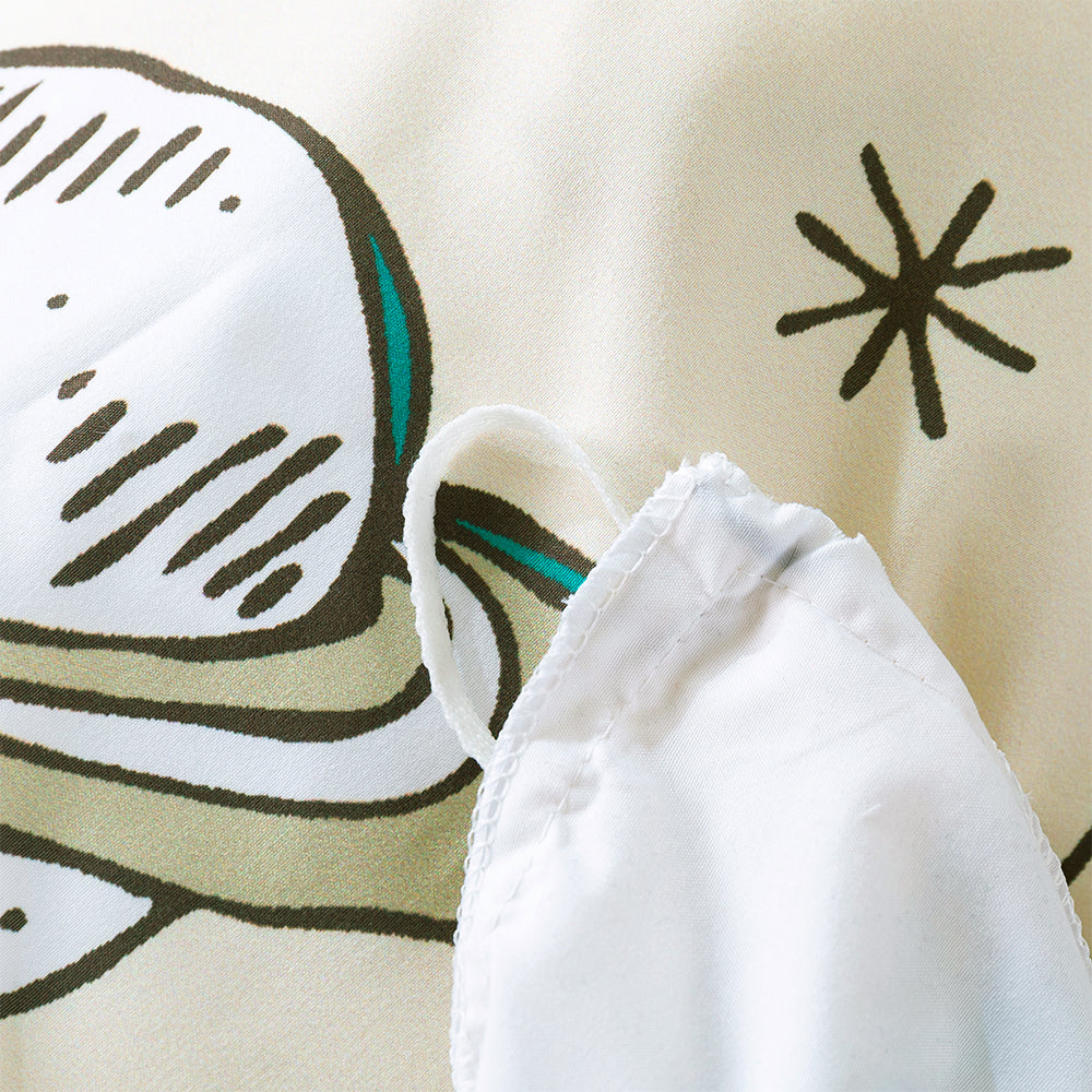 3D Rocket Planet Aircraft Quilt Cover Set Bedding Set Duvet Cover Pillowcases 453- Jess Art Decoration