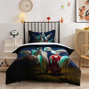 3D Bowling Quilt Cover Set Bedding Set Duvet Cover Pillowcases 140- Jess Art Decoration
