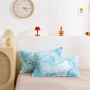 3D Watercolor Blue Quilt Cover Set Bedding Set Duvet Cover Pillowcases 122- Jess Art Decoration