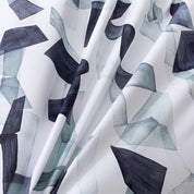 3D Geometric Blue Watercolor Pattern Quilt Cover Set Bedding Set Duvet Cover Pillowcases 121- Jess Art Decoration