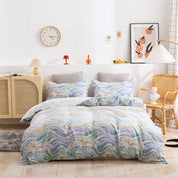 3D Waves Pattern Quilt Cover Set Bedding Set Duvet Cover Pillowcases 116- Jess Art Decoration