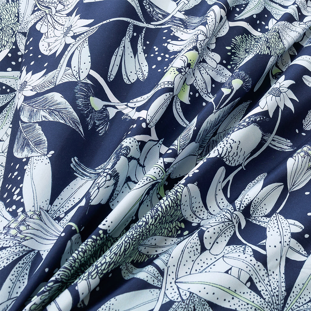 3D Floral Blue Retro Pattern Quilt Cover Set Bedding Set Duvet Cover Pillowcases 125- Jess Art Decoration