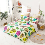3D Basketball Bike Jump Rope Dumbbells Pattern Quilt Cover Set Bedding Set Duvet Cover Pillowcases 456- Jess Art Decoration