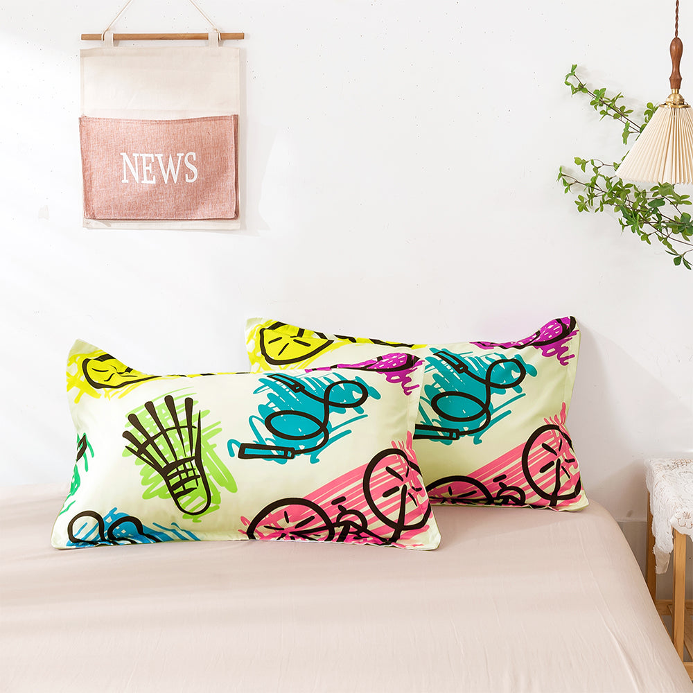 3D Basketball Bike Jump Rope Dumbbells Pattern Quilt Cover Set Bedding Set Duvet Cover Pillowcases 456- Jess Art Decoration