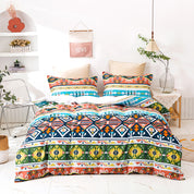 3D Ethnic Style Pattern Quilt Cover Set Bedding Set Duvet Cover Pillowcases 458- Jess Art Decoration