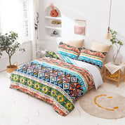 3D Ethnic Style Pattern Quilt Cover Set Bedding Set Duvet Cover Pillowcases 458- Jess Art Decoration