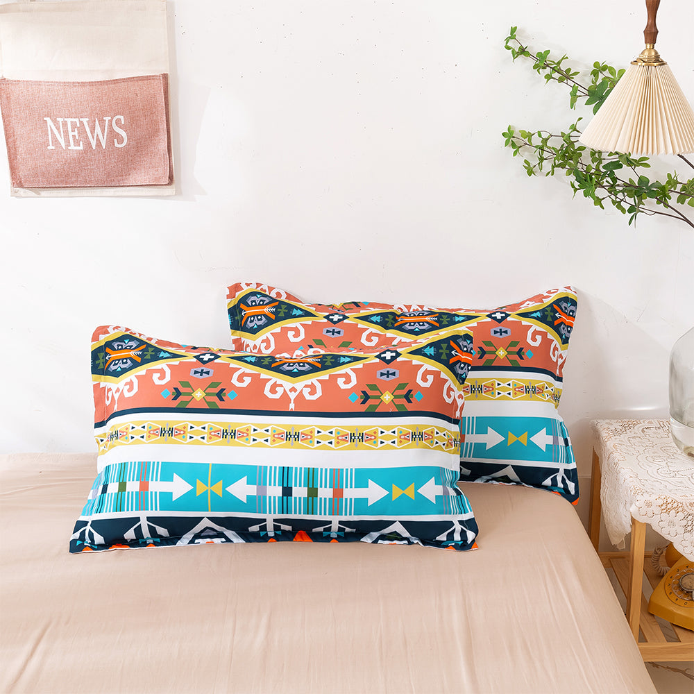 3D Ethnic Style Pattern Quilt Cover Set Bedding Set Duvet Cover Pillowcases 458- Jess Art Decoration