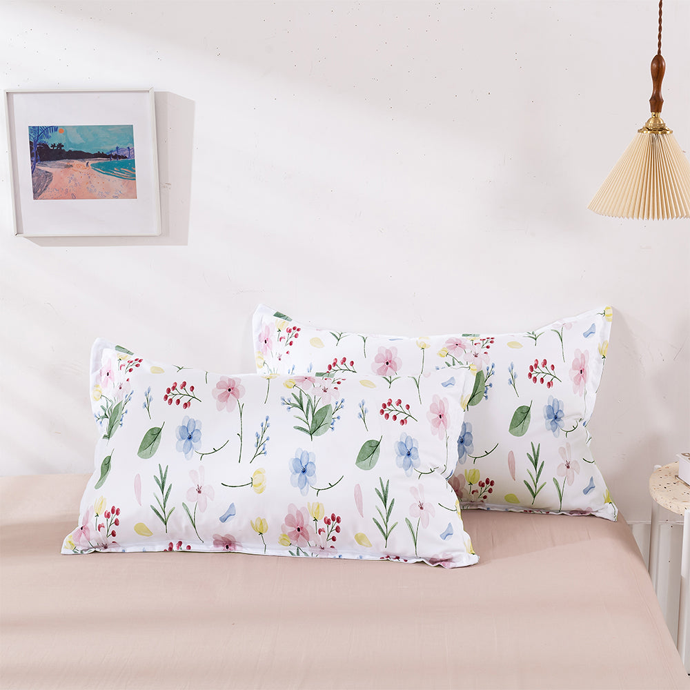 3D Floral Leaves Pattern Quilt Cover Set Bedding Set Duvet Cover Pillowcases 416- Jess Art Decoration