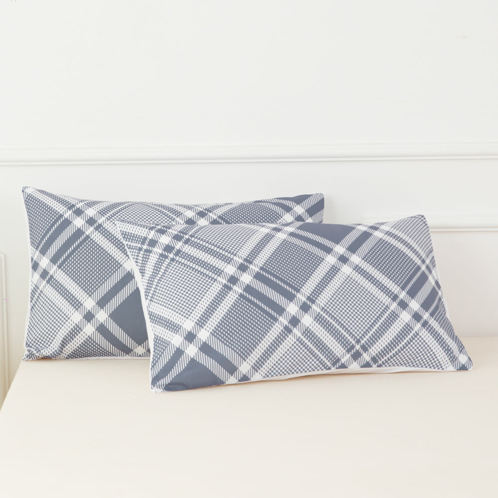 3D Grey Grid Geometric Quilt Cover Set Bedding Set Duvet Cover Pillowcases 617- Jess Art Decoration