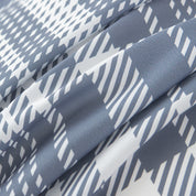 3D Grey Grid Geometric Quilt Cover Set Bedding Set Duvet Cover Pillowcases 617- Jess Art Decoration