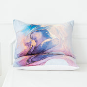 3D Watercolor Marble Quilt Cover Set Bedding Set Duvet Cover Pillowcases 710- Jess Art Decoration