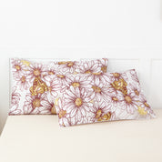 3D Floral Daisy Hand Drawn Quilt Cover Set Bedding Set Duvet Cover Pillowcases 588- Jess Art Decoration