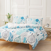 3D Blue Dreamcatcher Quilt Cover Set Bedding Set Duvet Cover Pillowcases 597- Jess Art Decoration