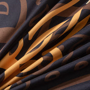 3D Medallion Black Gold Ethnic Style Quilt Cover Set Bedding Set Duvet Cover Pillowcases 542- Jess Art Decoration